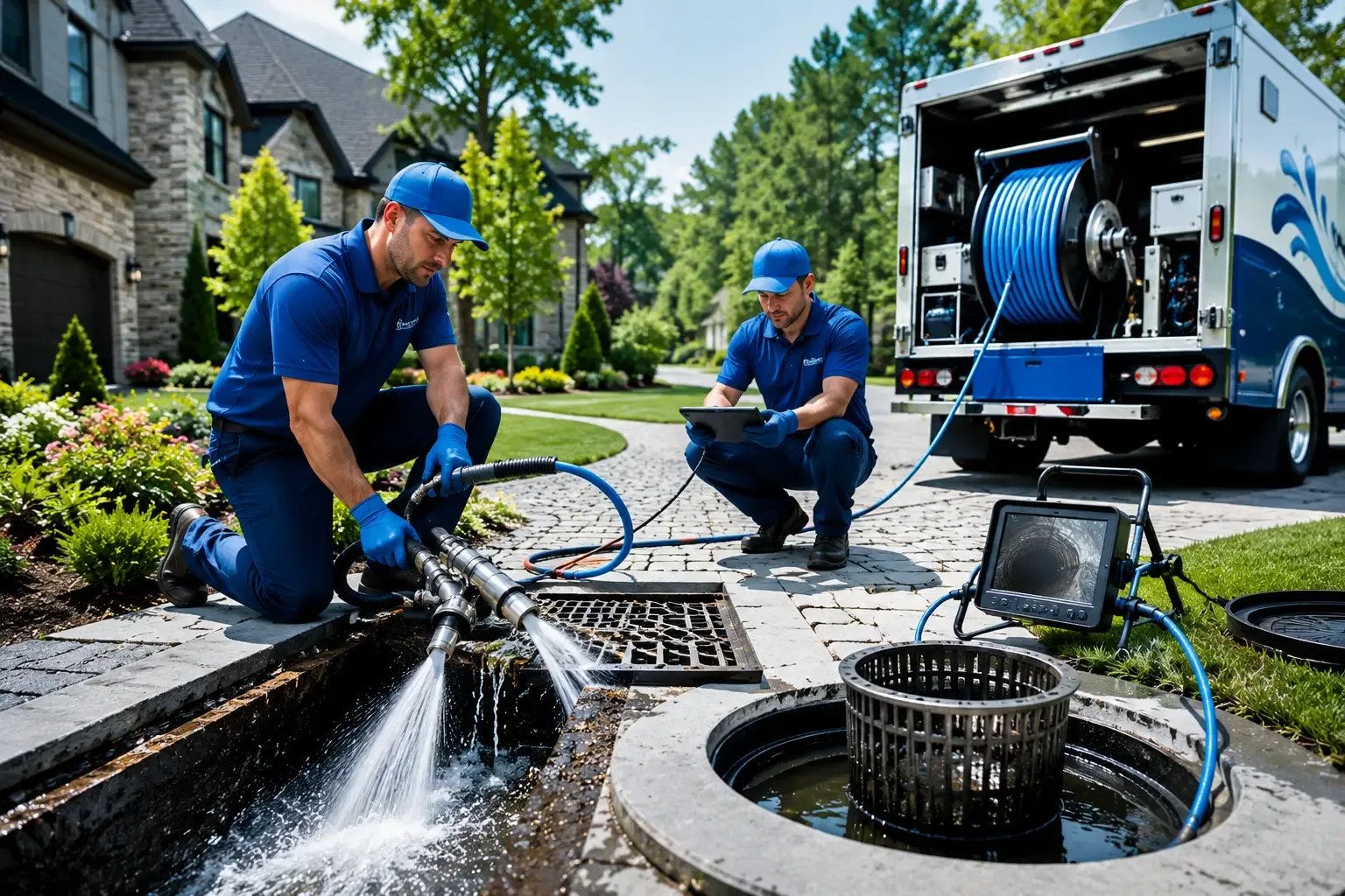 Local outdoor drain cleaning professionals in Thornfield, MO