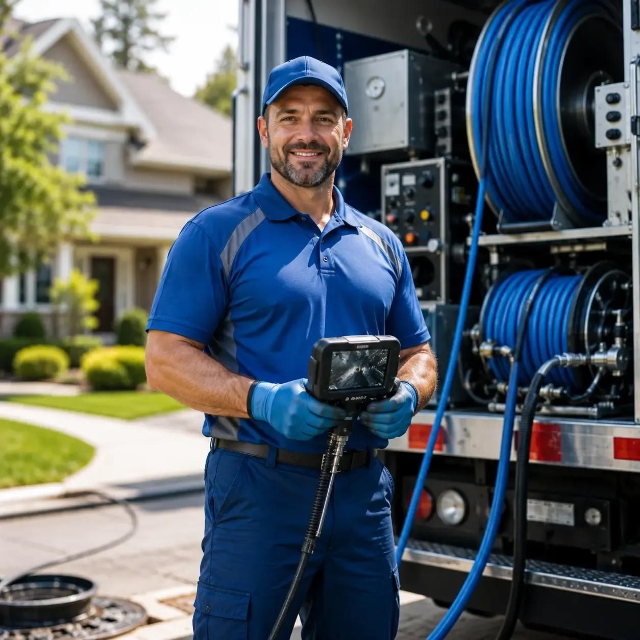 Local outdoor drain cleaning specialists in Thornfield, MO
